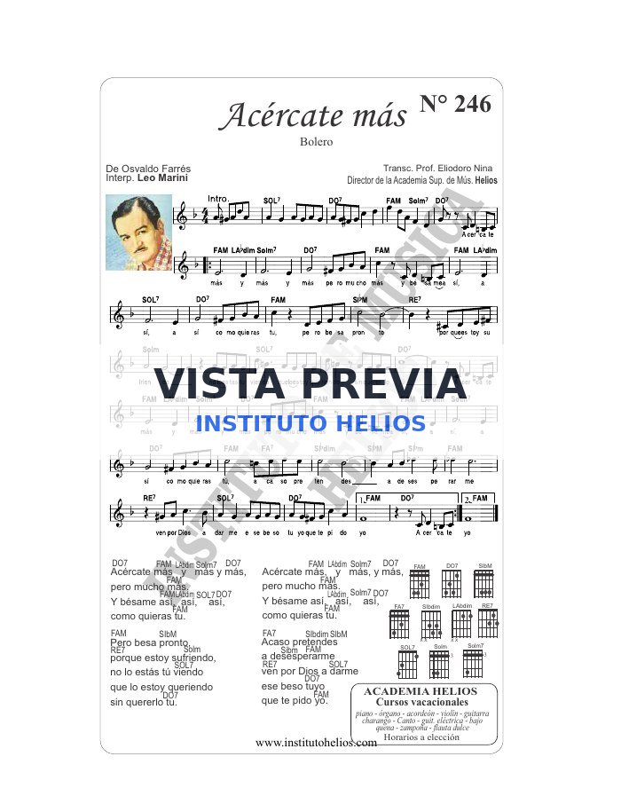 Vista previa de Acercate mas